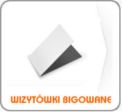 Wizytwki jednostonne bigowane, Wizyt&oacute;wki dwustonne bigowane, Wizyt&oacute;wki lakierowane bigowane, Wizyt&oacute;wki bigowane foliowane