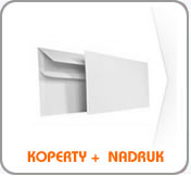 Koperty z nadrukiem